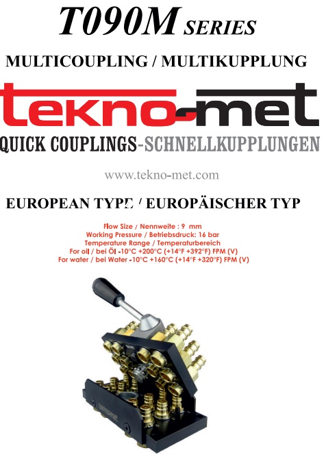 Sell offer for T090M Multi Quick Couplings