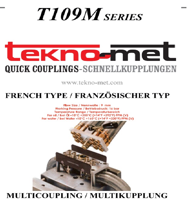 Sell offer for T109M Multi quick couplings